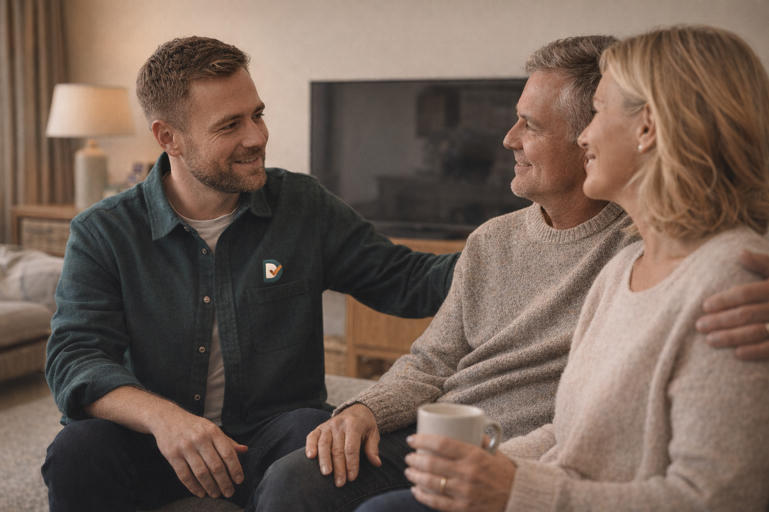 Tillidsfuld DigitalVen-service i et dansk hjem